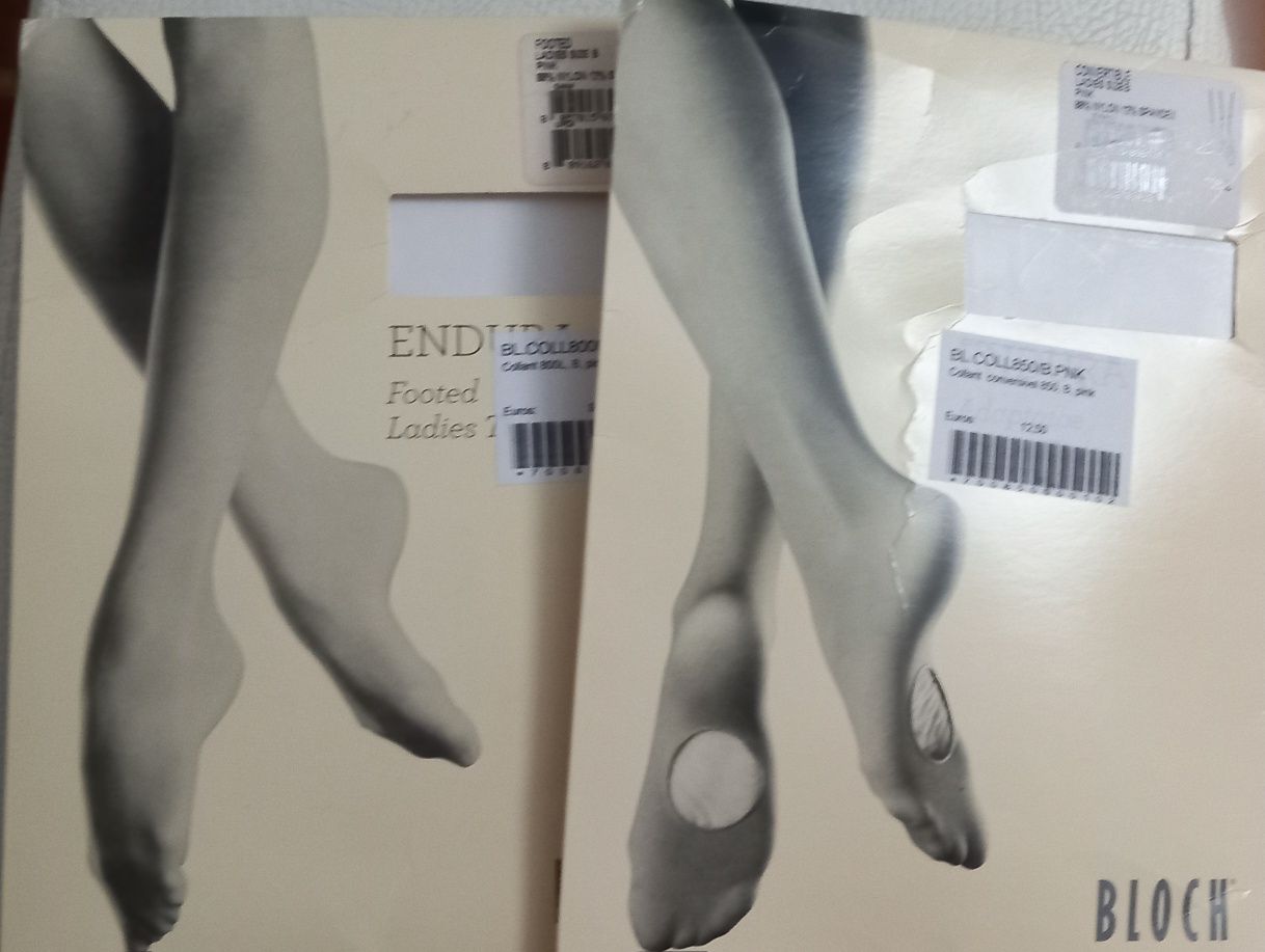 Par de collants para ballet
