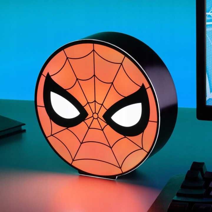 Lampka MARVEL SPIDERMAN 16CM Maska / SPIDER-MAN Nowa Sklep Poznań