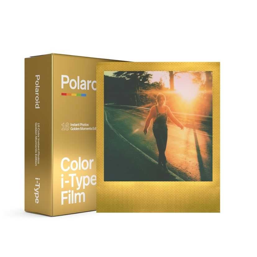 Фотопленка новая Polaroid Color film for i-Type  Golden Moments двойна