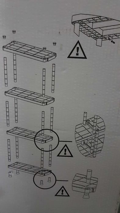 Armário Prateleiras TERRY 1230/4 ( 75x30x135cm )