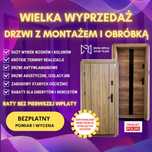 Drzwi Wejściowe ZEWNĘTRZNE/ WEWNĘTRZNE z Montażem - Szybkie terminy
