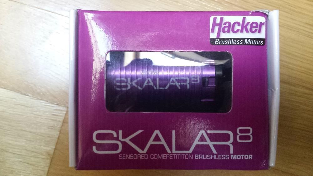 Nowy silnik bezszczotkowy sensorowy Hacker Skalar 8 1750KV