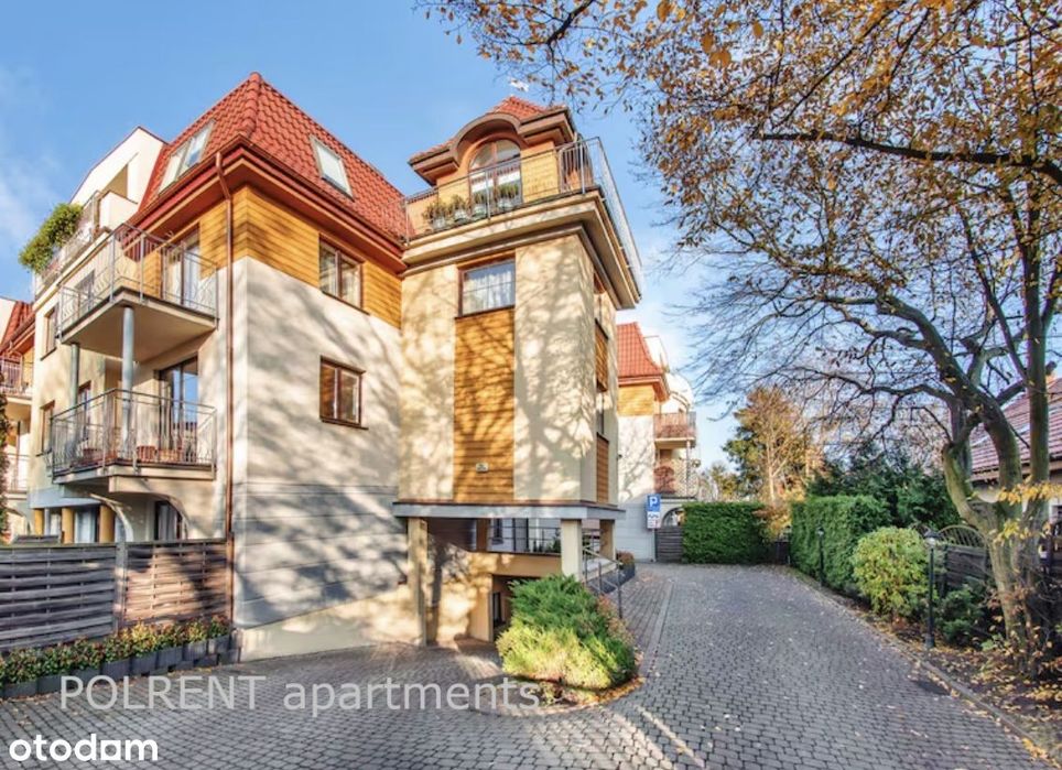 Stylowy apartament z garażem, tarasem, teren zamknięty,brama na pilota
