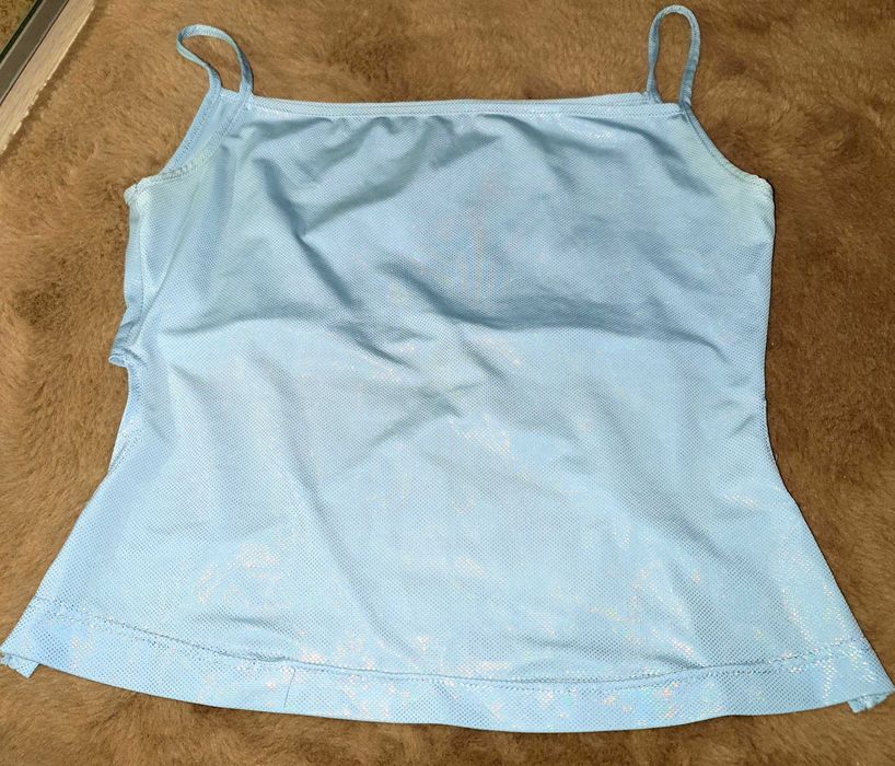 Połyskujący top damski