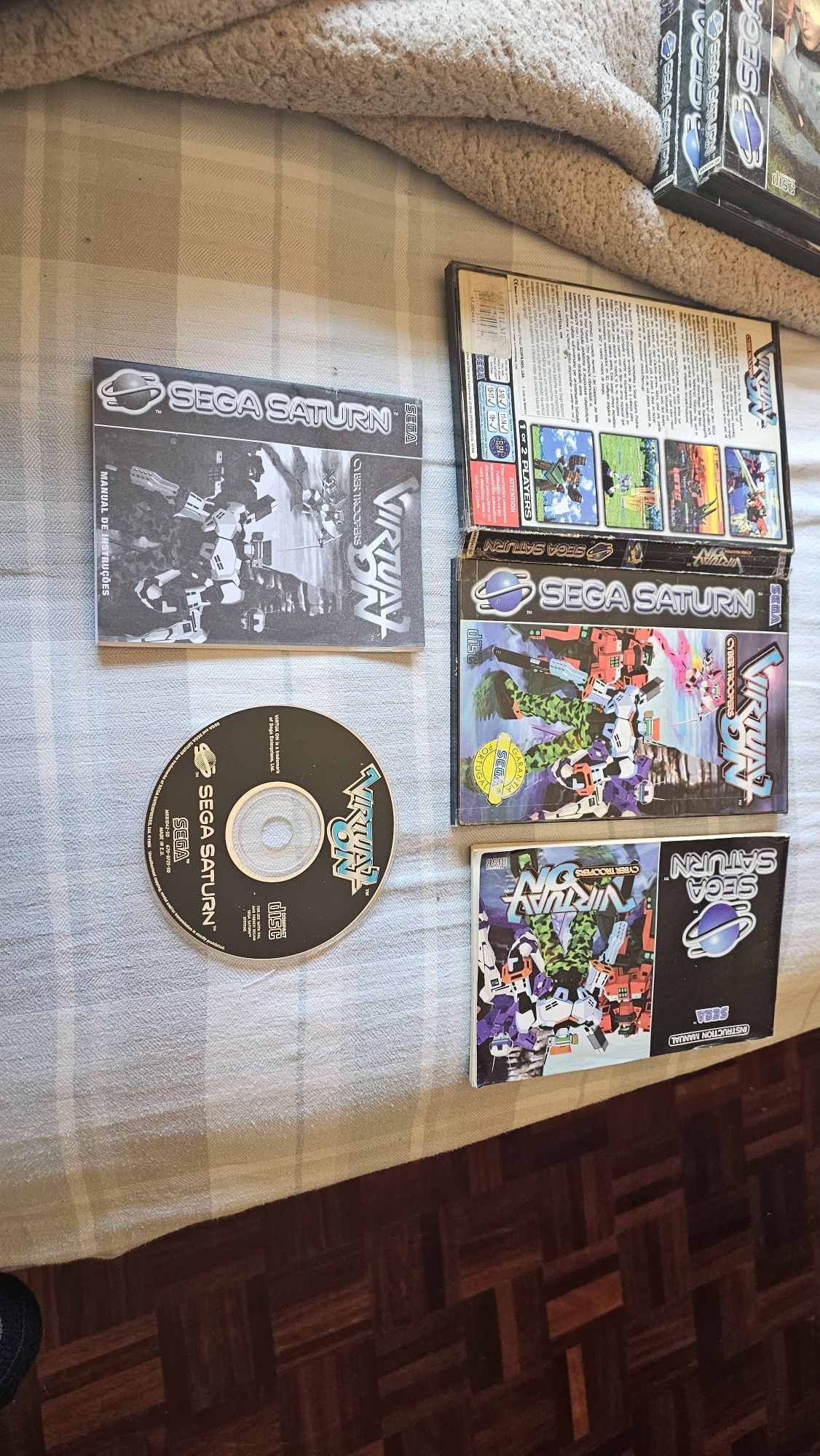Jogo sega Saturn Virtual On