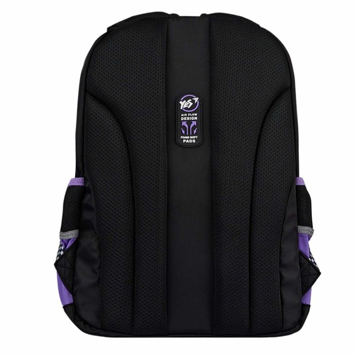 Рюкзак підлітковий шкільний YES Purple Hearts TS-48 на зріст 145-175см