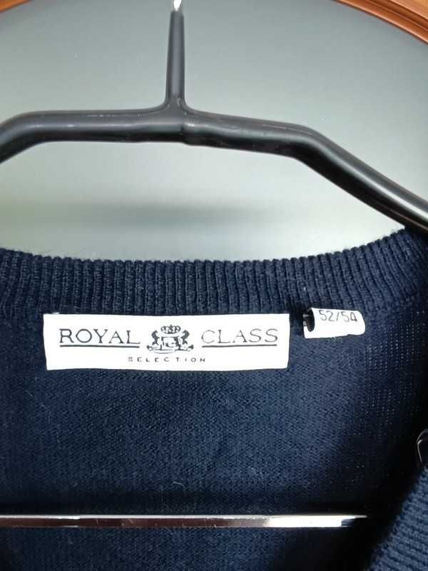 Royal Class sweter z wełną roz L