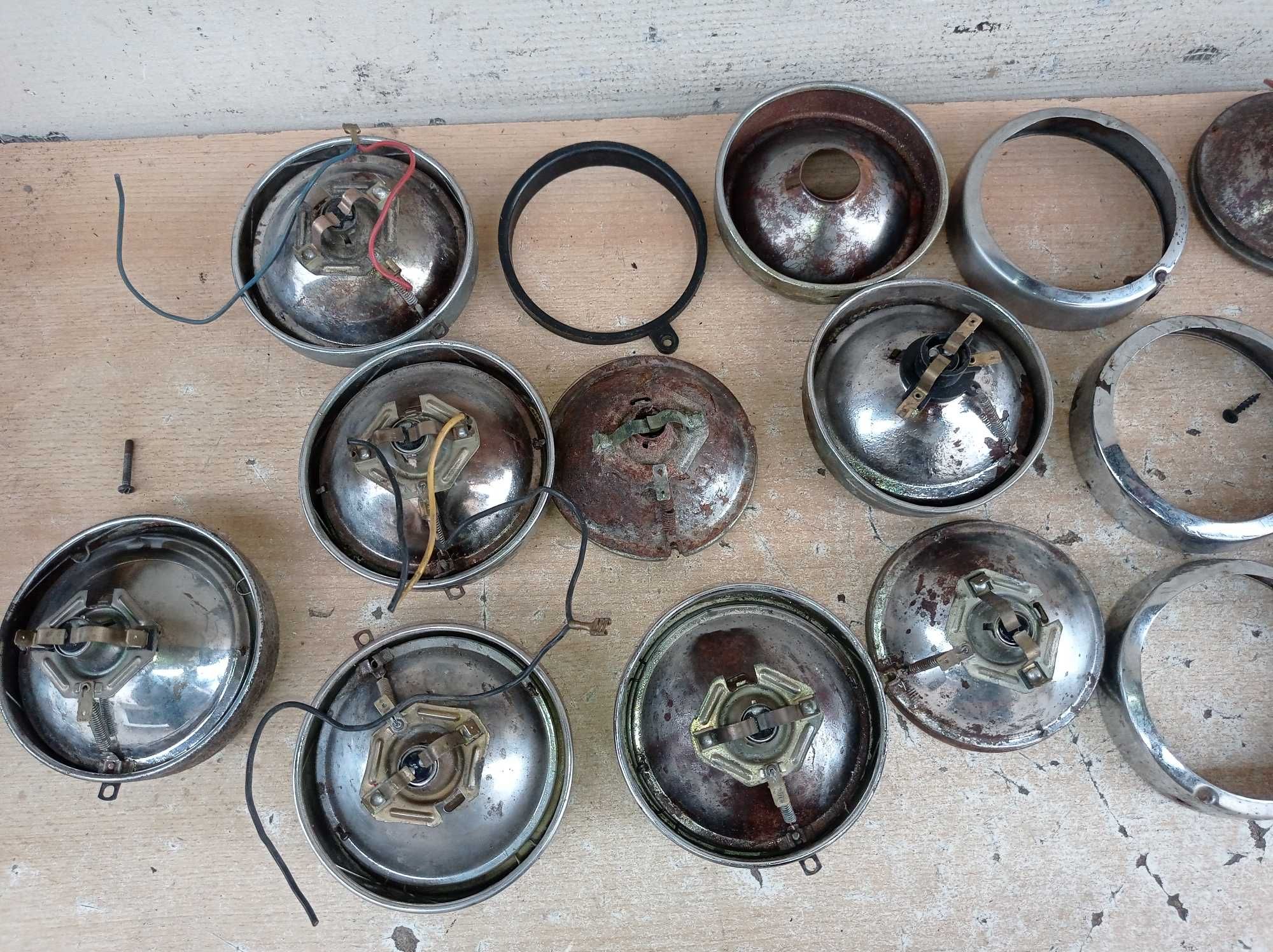 Lampy przód - motorynka - komar - Romet - części (25.3)