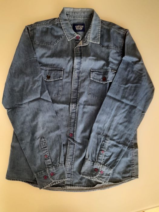 Camisa de ganga rapaz 13/14 anos