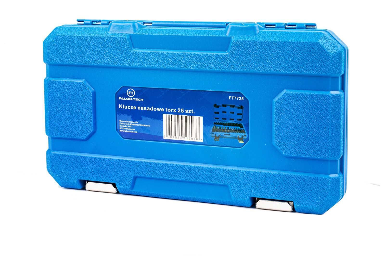 Набір головок TORX + набір біт  у головку 1/4″ 3/8″ 1/2″ 25 ел. Falon