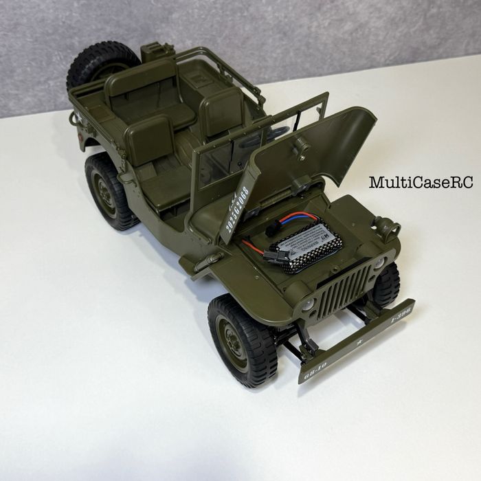 Машинка на радіокеруванні Jeep Willys від JJRC C8815