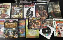 Zestaw gier komputerowych PC PS2