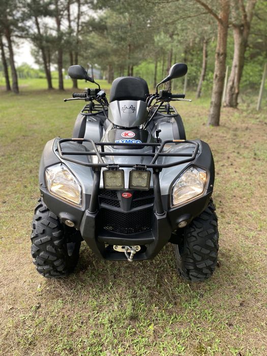 Quad Kymco MXU IRS 500 DX 4x4  zarejestrowany sprowadzony. Ładny stan.
