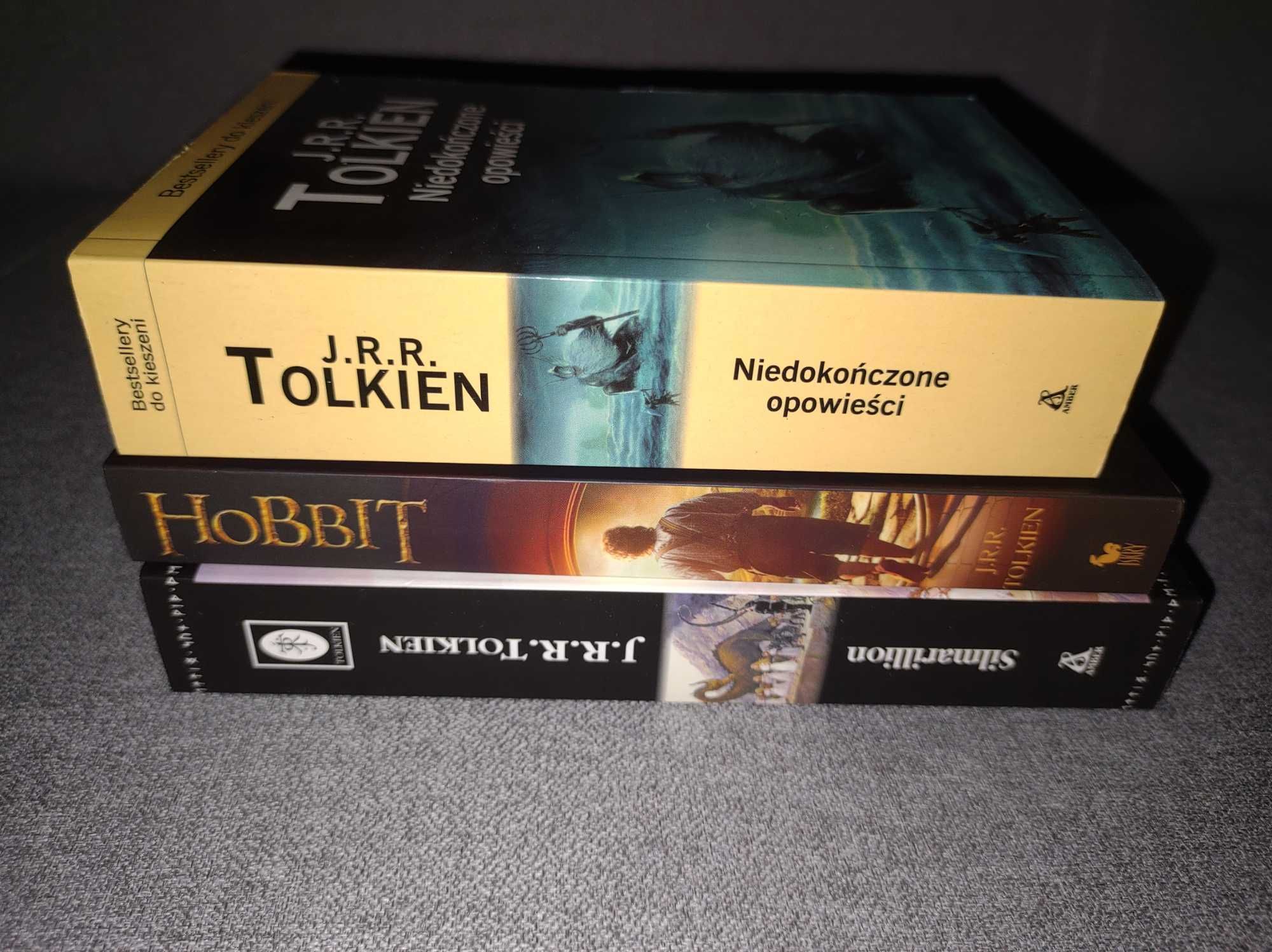 Książka J. R. R. Tolkien Hobbit Silmarillion Niedokończone opowieści