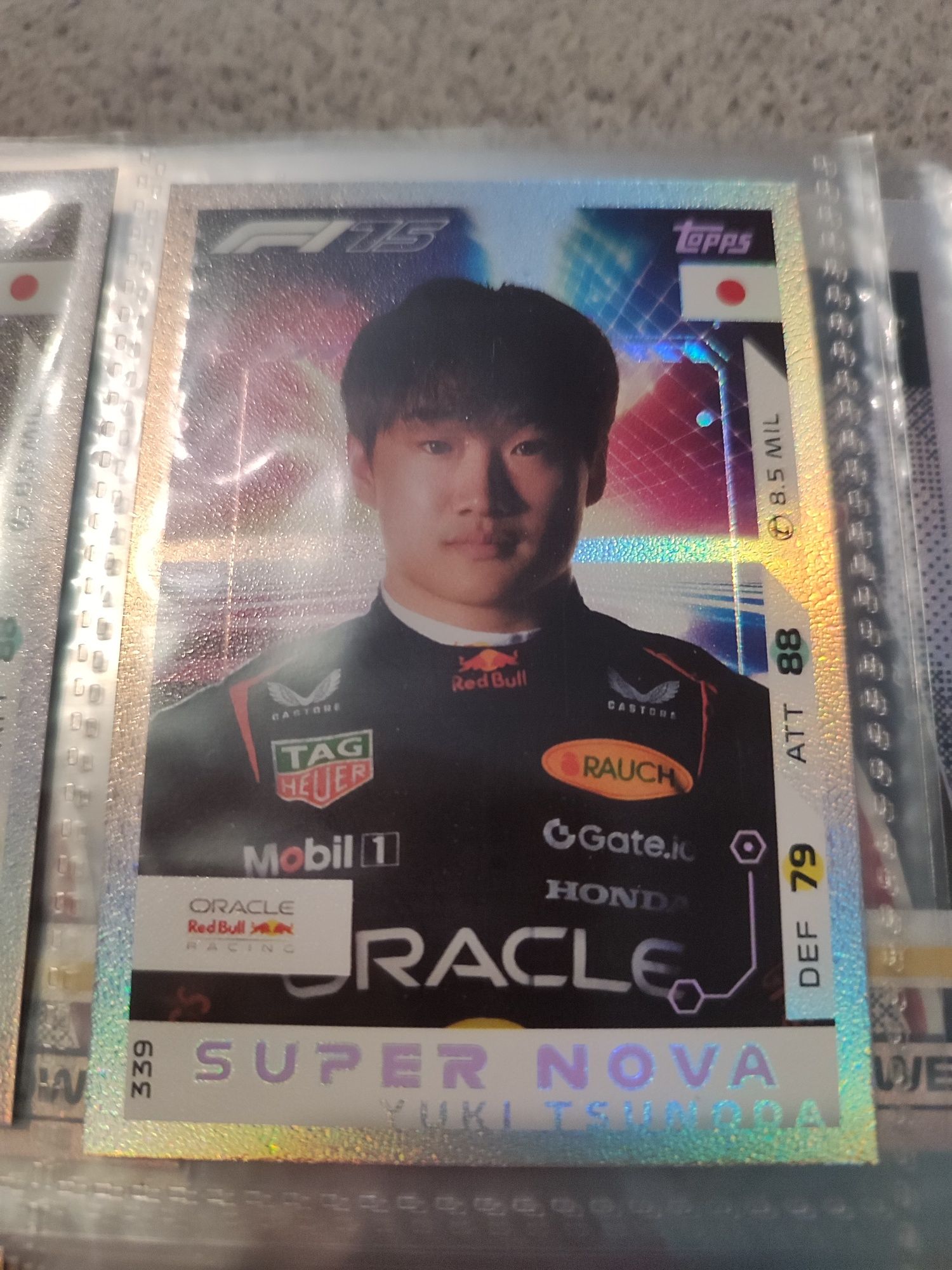 Yuki Tsunoda super nova F1 turbo attax 2025