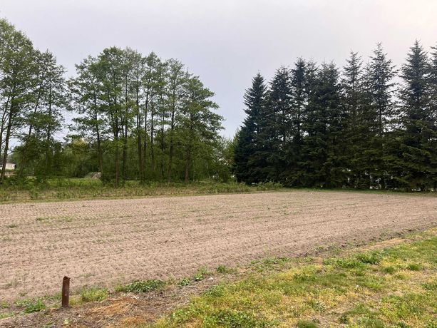 Działka budowlana 1322 m² – Janów k. Parzęczewa | 50 m od stawu, media