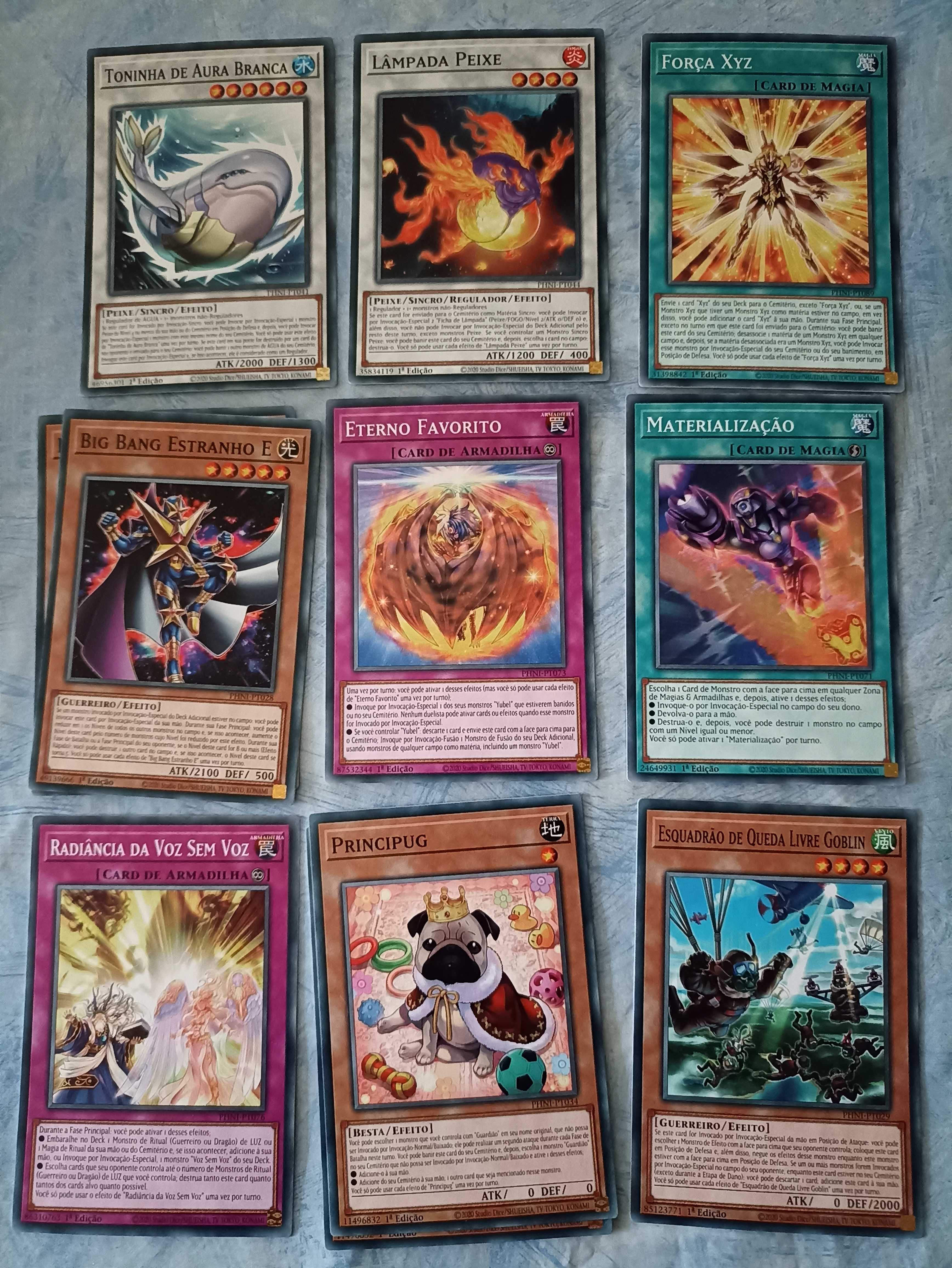 72 Cartas Yu-Gi-Oh! (Comuns)