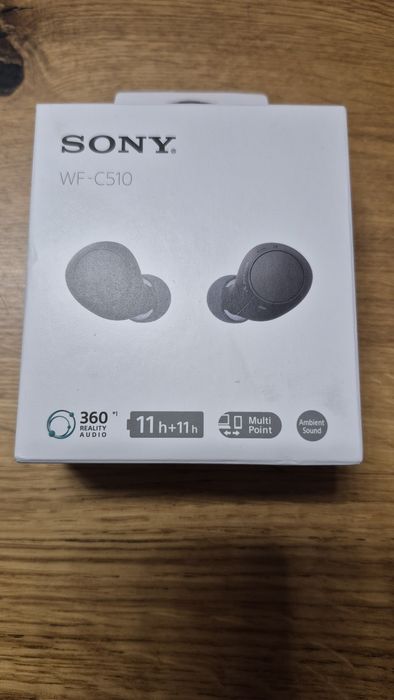 Słuchawki SONY WF-C510 nowe czarne