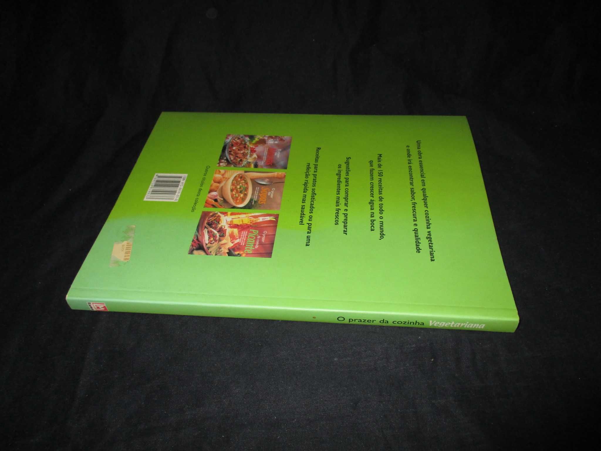 Livro O prazer da cozinha vegetariana Jane Donovan