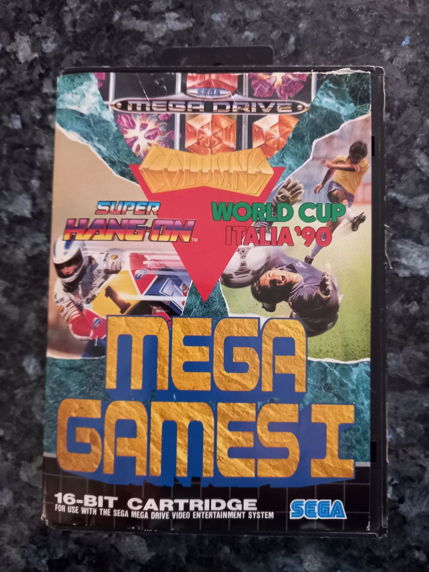 Cassete de jogos-Mega Games I world cup Italia 90