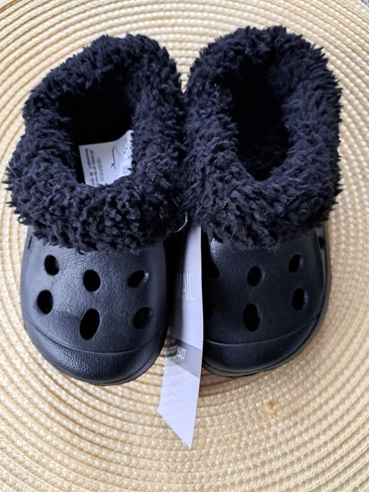 Kapcie ala Crocs na zimę dla dzieci. NOWE. Roz. 26