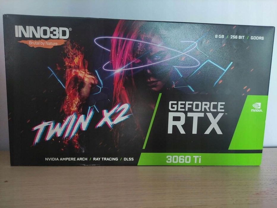 Karta graficzna Inno3D GeForce RTX 3060Ti Twin X2 8GB GDDR6 - NOWA