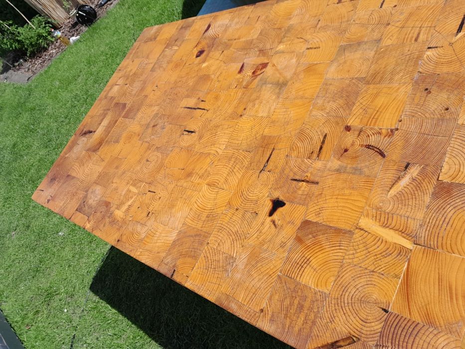 Stół hand made drewno żywica