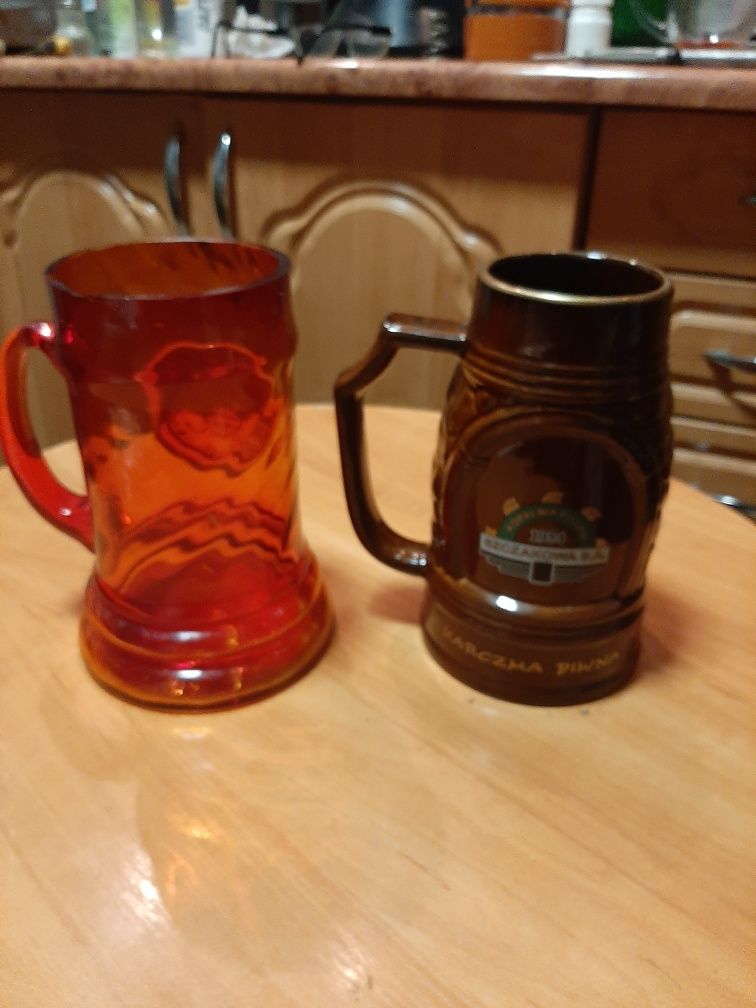 Kufle górnicze czerwony komuna paryska 1989 drugi Szczakowa 2009