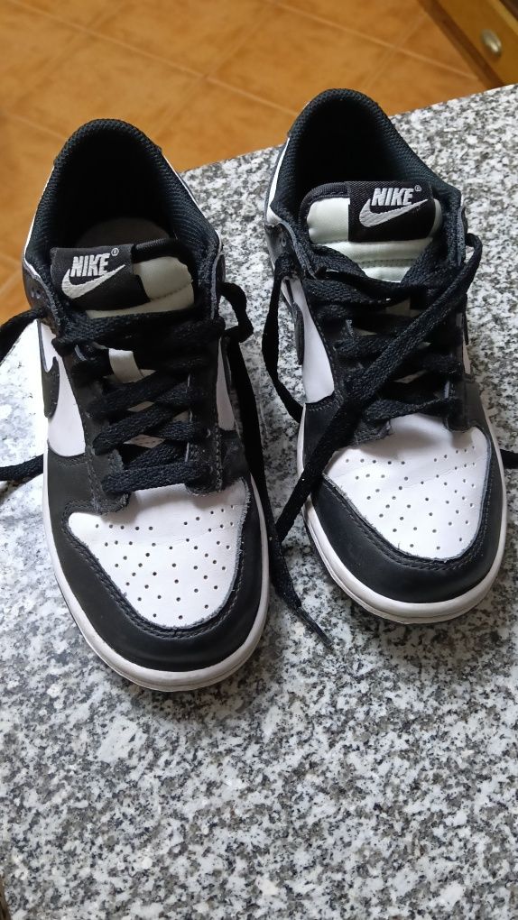 Tênis nike dunk panda