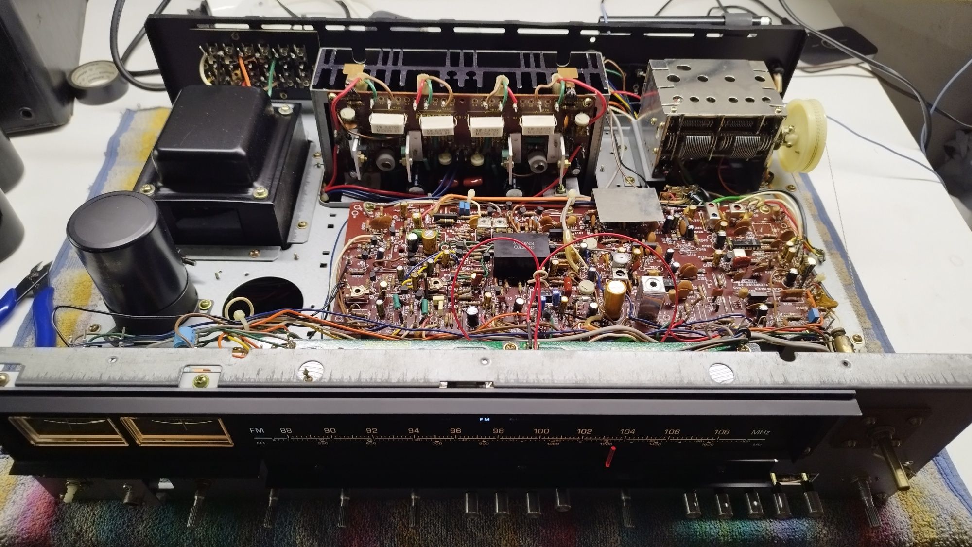 Onkyo TX 4500 mk1 amplituner stereo po dużym serwisie