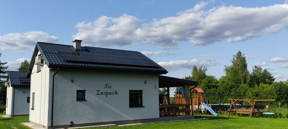 Na Zaspach Domki z klimatyzacją nad Jeziorskiem bali