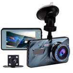 Wideorejestrator Rejestrator Jazdy Z Kamerą Cofania Super Hd 1296P