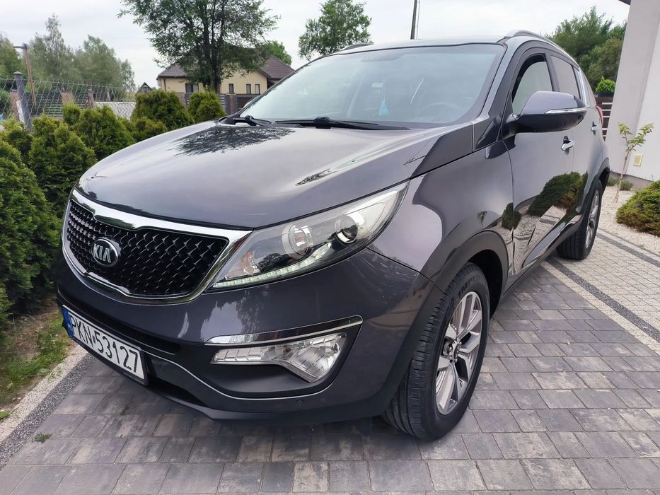 Kia Sportage # 1.7 diesel 115 KM # mega opcja # niski przebieg # warty uwagi #