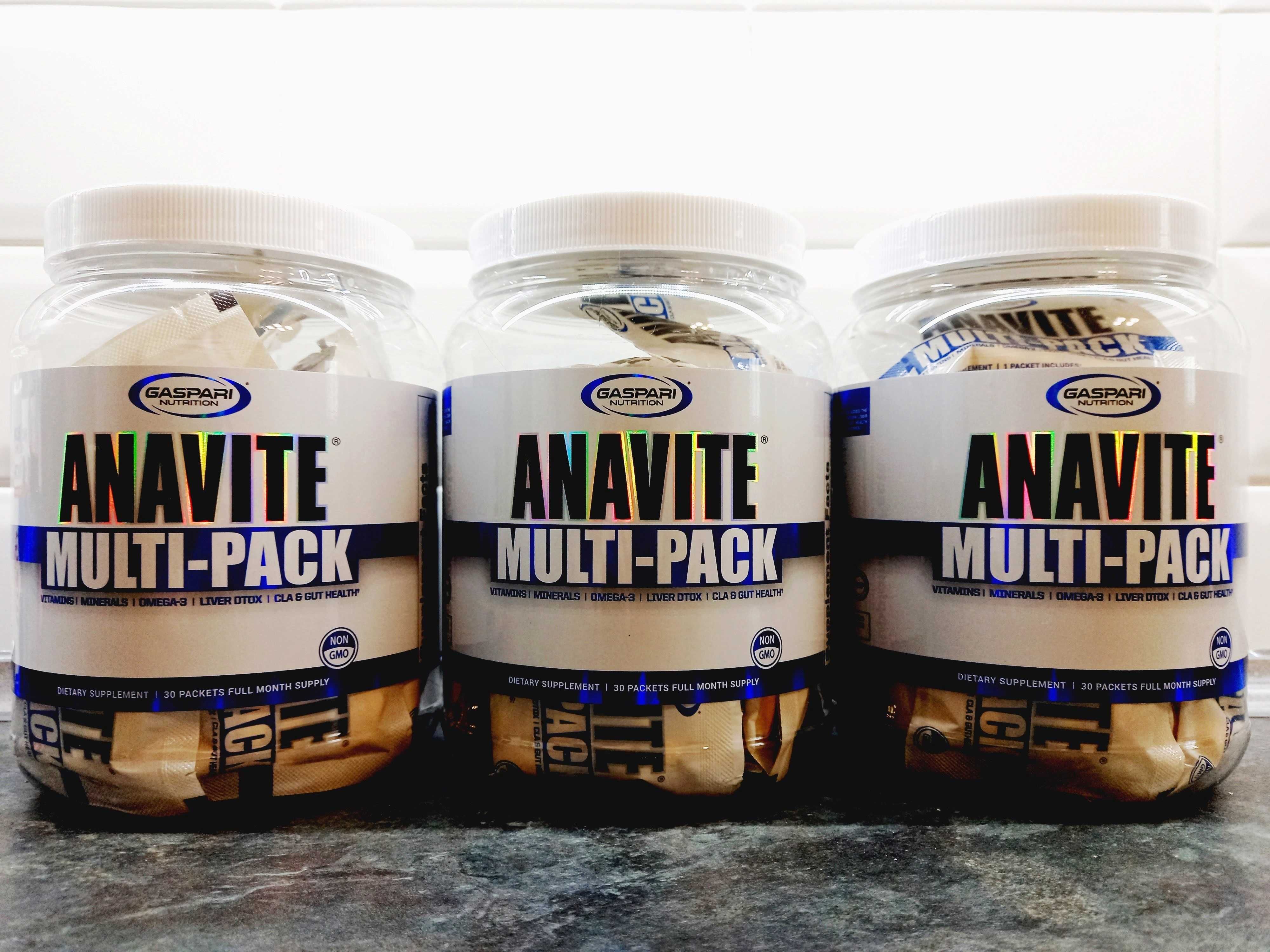 Gaspari Nutrition, Anavite Multi-Pack (30 пакетиков), мужские витамины