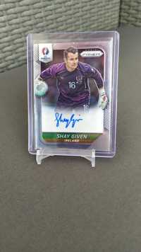 Karta kolekcjonerska Panini Prizm z autografem Shay Given - Euro 2016