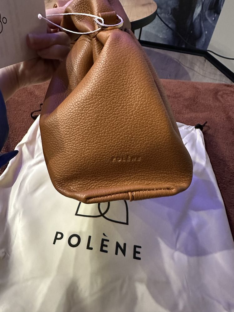 Сумка бренд Polene camel