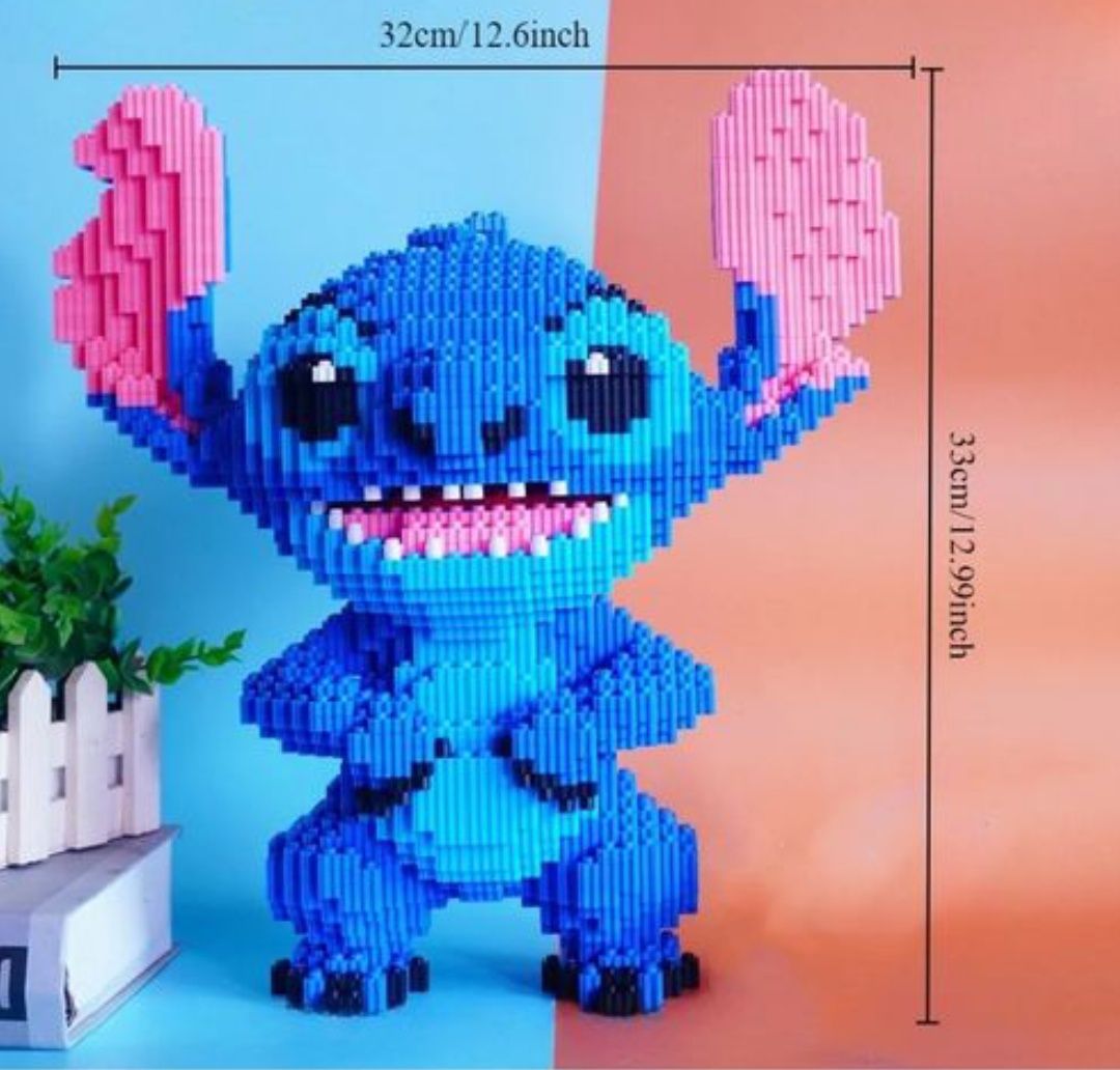 Конструктор MAGIC BLOCKS  Стіч Stich великий+ маленький 5600 деталей