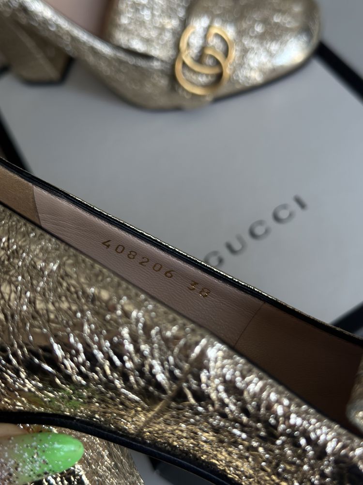 Туфлі Gucci GG marmont, оригінал