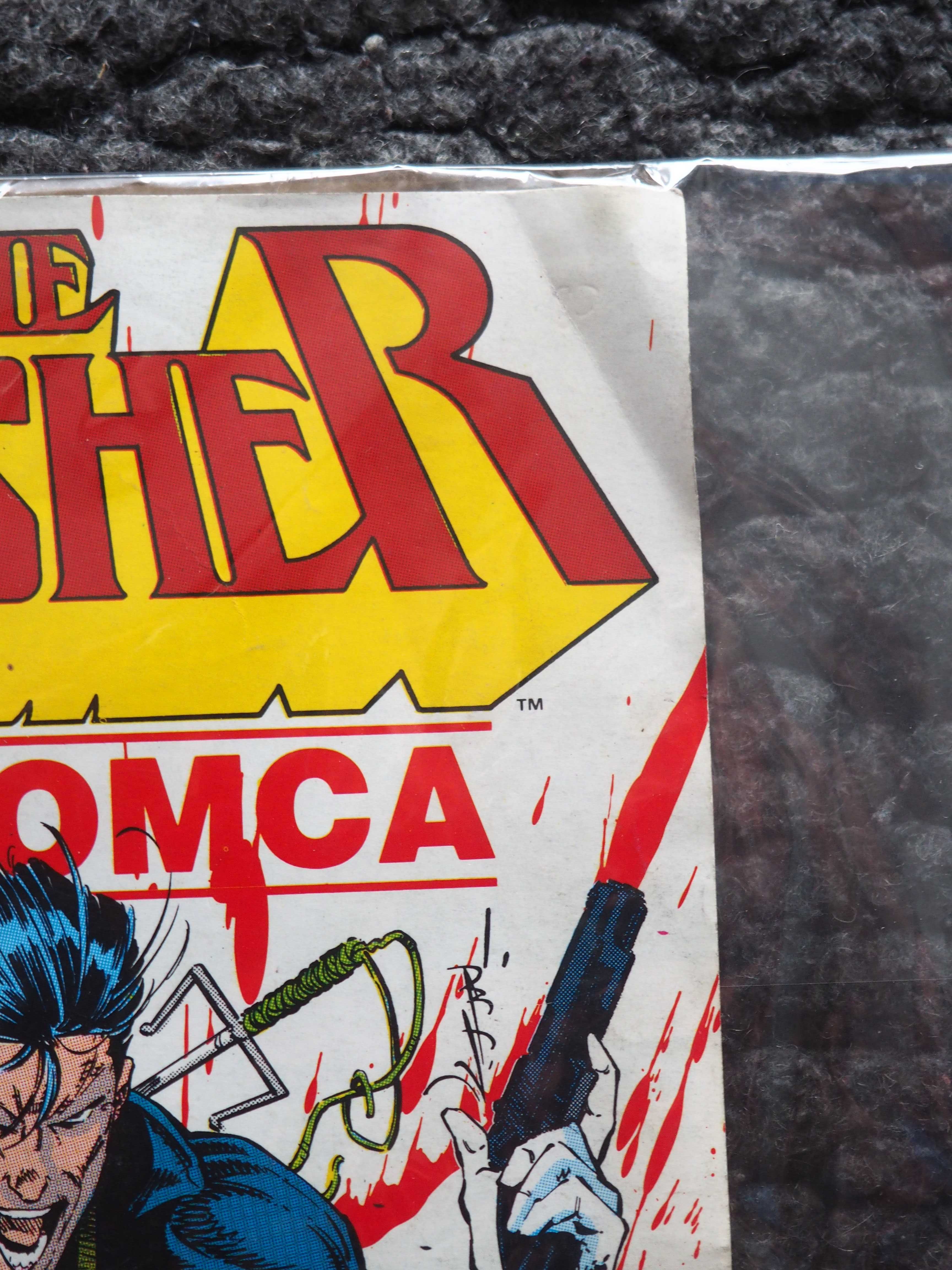 Komiks TM-Semic, The Punisher,  1 1991 stan bdb-