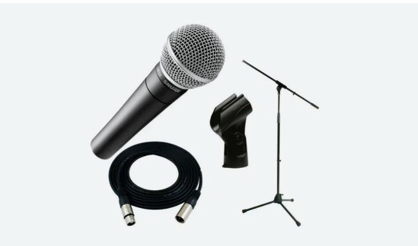 Microfone Shure SM58-LC – clássico profissional de palco