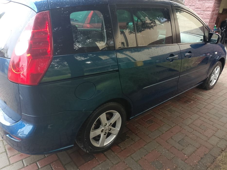 Mazda 5 LPG 1.8, 7 osób, sprawna,opłaty ważne długo..Doinwestowana.