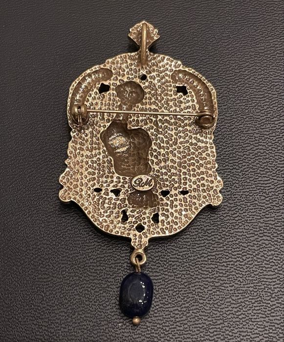 Брошка - кулон у вінтажному стилі