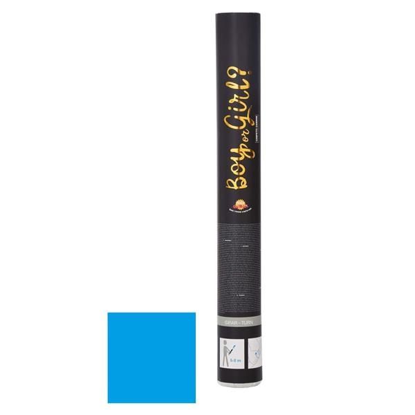 Tubo de confetis azuis - Revelação Chá de Bebé