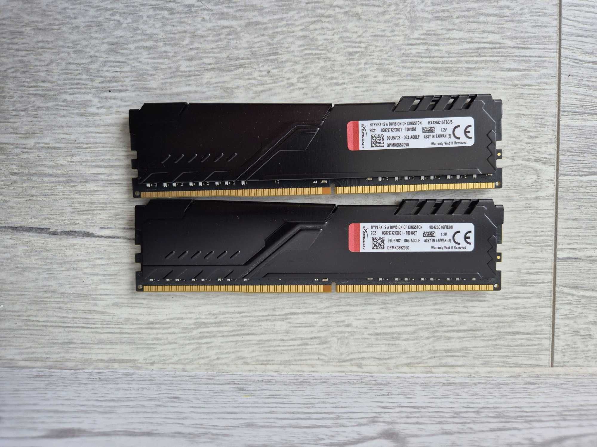 пам'ять DDR4 16GB (2x8) 2666MHz CL16 HyperX FURY. Trade-in