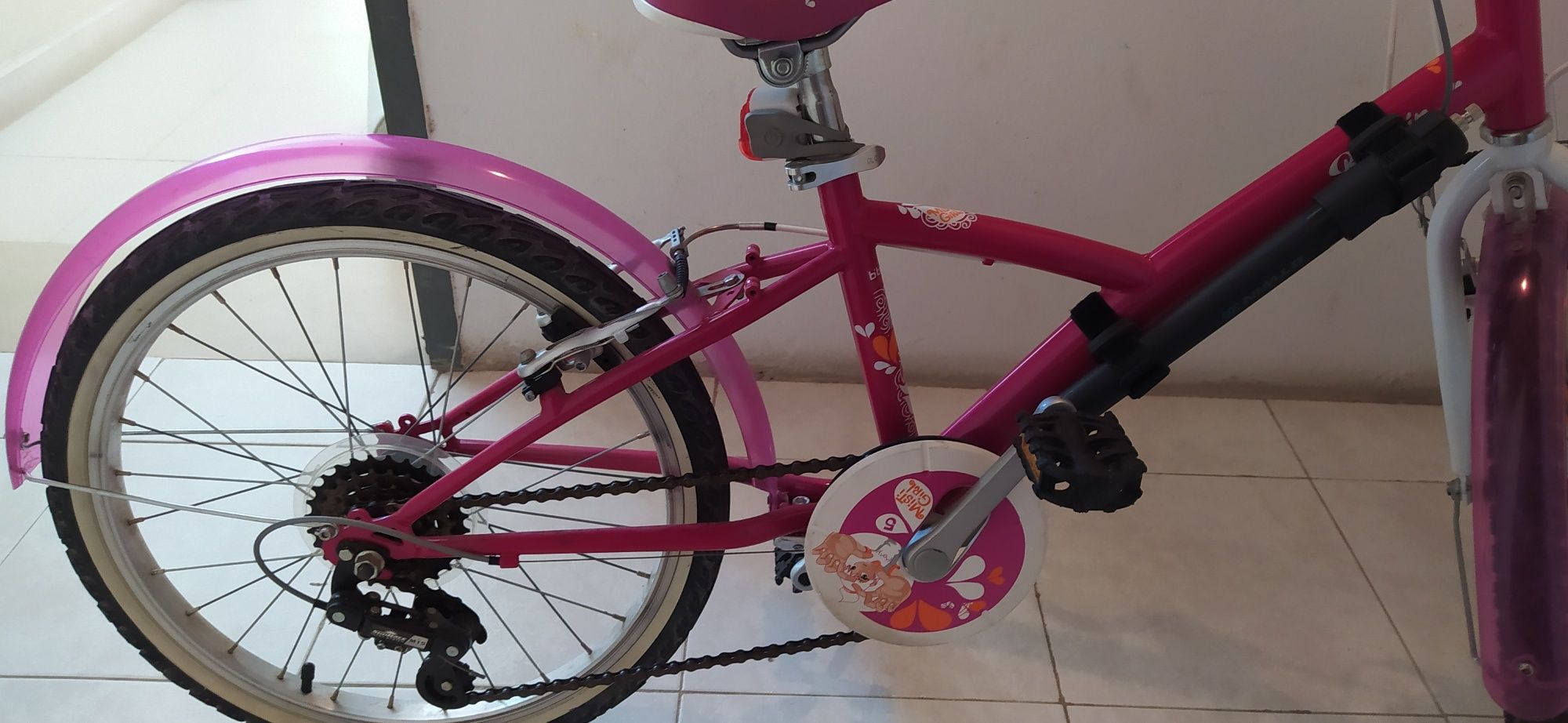 Bicicleta   btwin rapariga