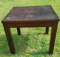 Kwadratowy rozkładany stół 90x90-286cm