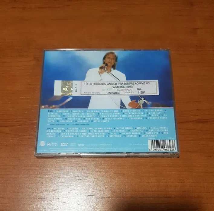 CD+DVD  ROBERTO CARLOS - Pra Sempre (Ao Vivo No Pacaembu)