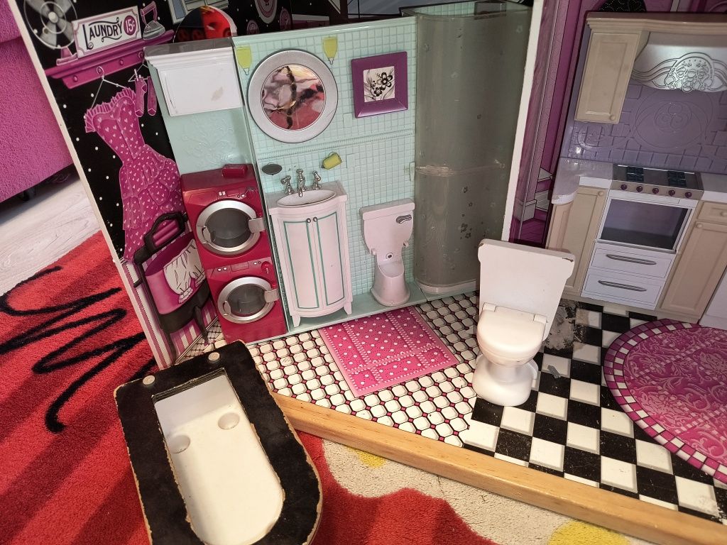 Domek dla lalek barbie Kinderkraft