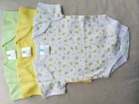 Body niemowlęce 3-pak. Primark Rozm.0-3 m-ce