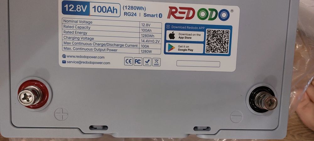 Redodo SMART. акумулятор.  LiFePO4